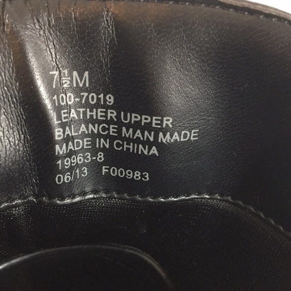 LIZ CLAIBORNE Boots Black Leather Zipper & Buckle - Picture 9 of 9